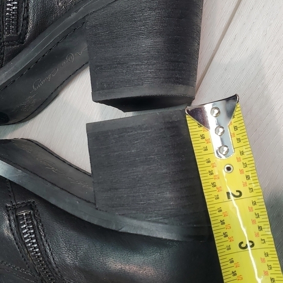 Arturo Chiang Womens Comfort Ankle Leather Heels Boots shoes sz 8M - Picture 7 of 12